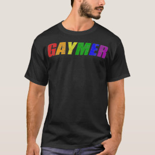 Camiseta Gaymer para Orgulho LGBTQ do design Gamer Gay _1