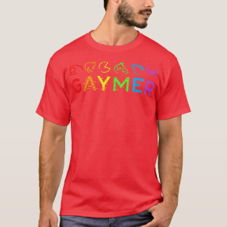 Camiseta Gaymer Video Game LGBT Heartbeat Orgulho gay