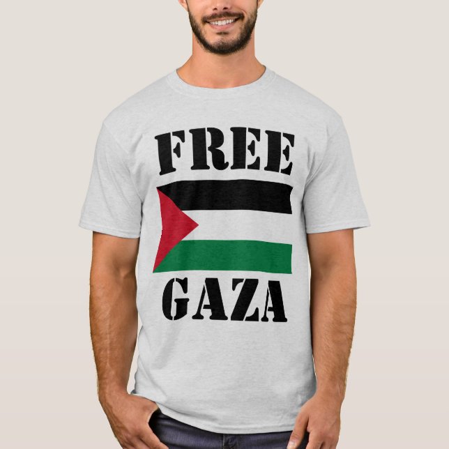 Camiseta Gaza livre (Frente)