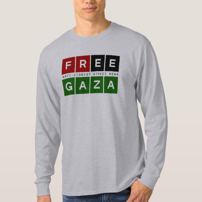 Camiseta Gaza livre! (Frente)