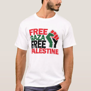 CAMISETA GAZA SEGURO LIVRE PALESTINA