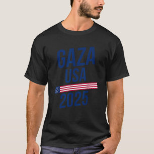 Camiseta Gaza USA Torna a Faixa de Gaza Excelente novamente