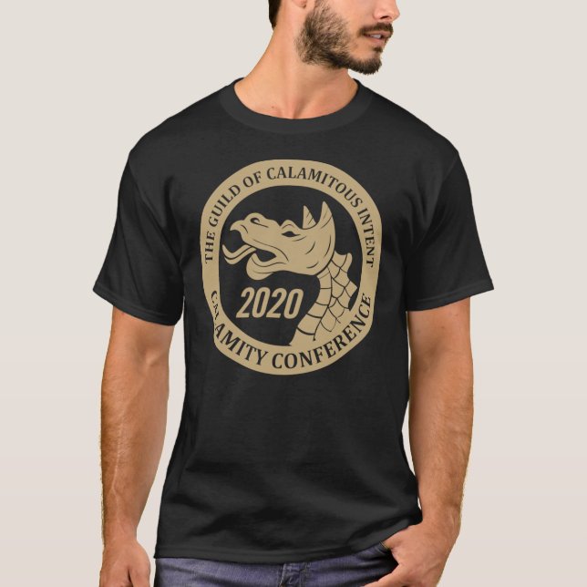 Camiseta GCI Calamity Conferece 2020 FANCON Logo   (Frente)