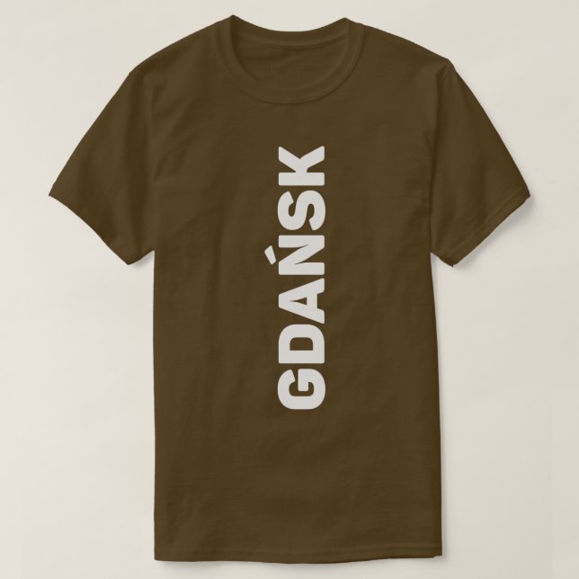 Camiseta Gdansk (Frente do Design)