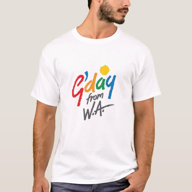 Camiseta G'day From WA T-Shirt (Frente)