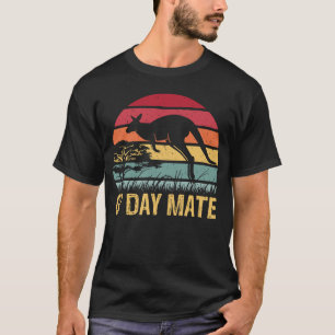 Camiseta G'Day Mate Kangaroo Aussie Austrália Roo GDay Mate