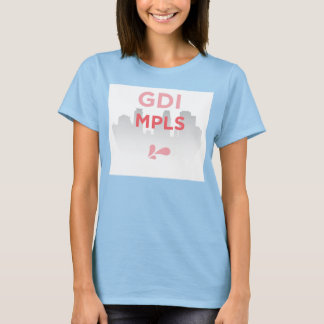 Camiseta GDI MPLS Skyline Burnout Tee