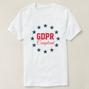 Camiseta GDPR complacente