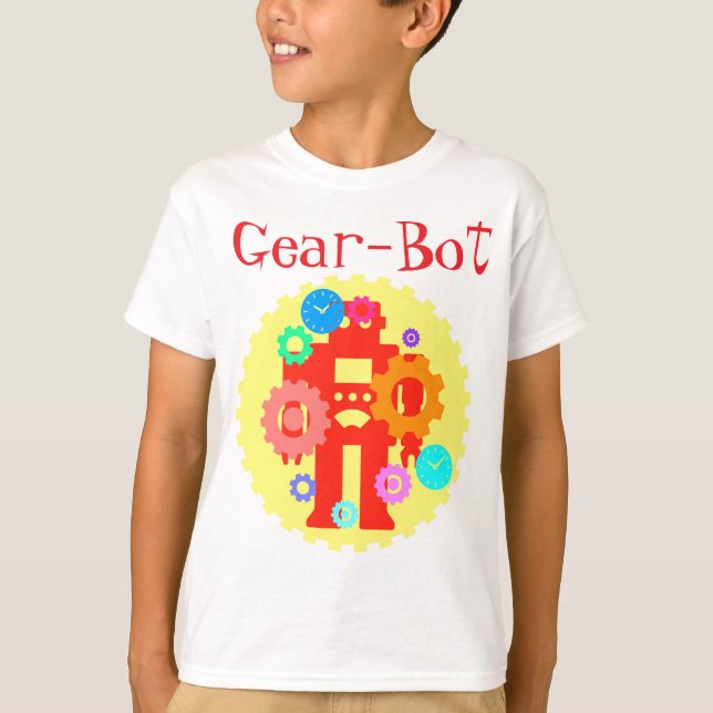 Camiseta Gear Robot (Frente)