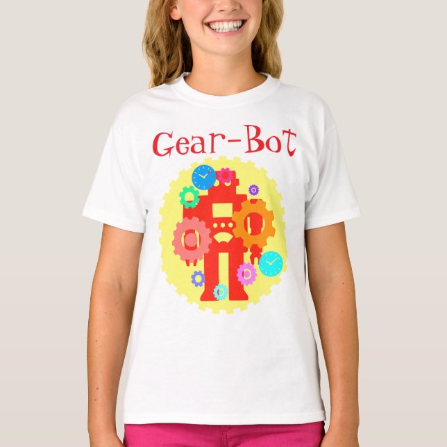 Camiseta Gear Robot (Frente)