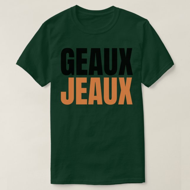 Camiseta Geaux Jeaux (Frente do Design)