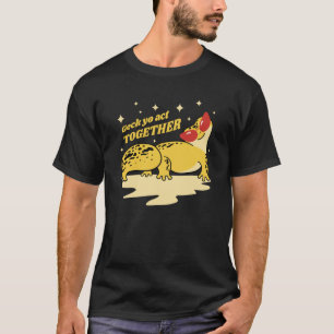 Camiseta Geck Yo Age Juntos Gecko Lizard Reptile Gecko