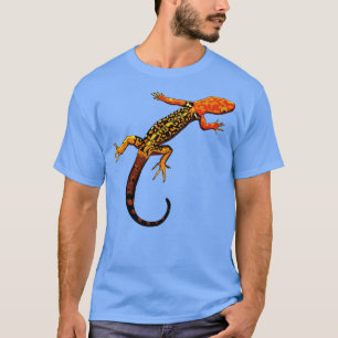 Camiseta Gecko de cabeça amarela de desenho