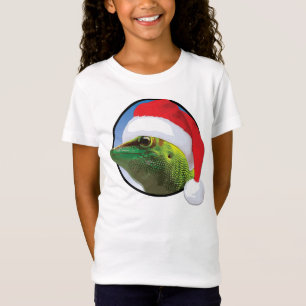 Camiseta Gecko de Natal - Camisa-T de Bella Babydoll para M