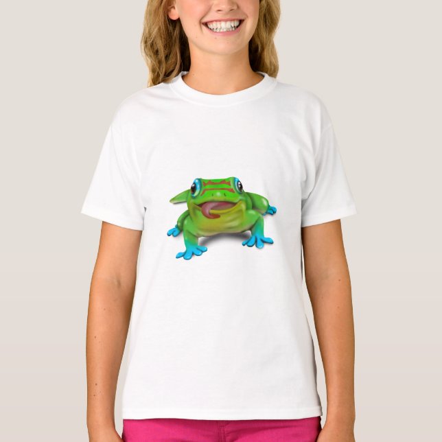 CAMISETA GECKO DO DIA BONITO (Frente)