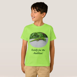Camiseta Gecko do Dia da Pó Dourado - Audiência e Gecko
