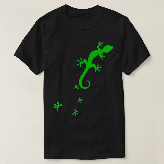 Camiseta Gecko Geckos Reptiles Reptile Pet Animal Lizard Gi (Frente do Design)