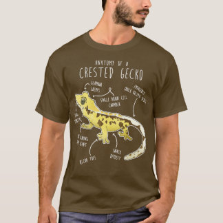 Camiseta Gecko Lizard Reptile Anatomia 1, presa