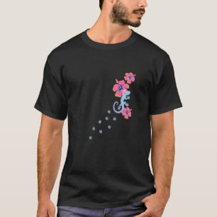 Camiseta Gecko Lucky Charm Lizard Salamander Aloha Hawaii C