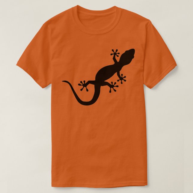 Camiseta Gecko Preto (Frente do Design)