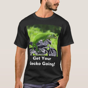 Camiseta Gecko Rider Dark T-Shirt Verde Havaiano