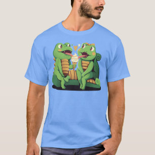Camiseta Gecko Sorvete de Amor por Tobe Fonseca