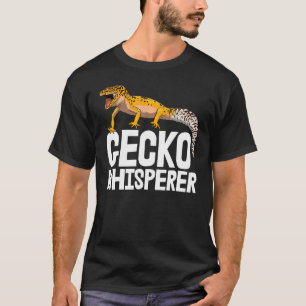 Camiseta Gecko Whispherer Funny Gecko Reptile Men