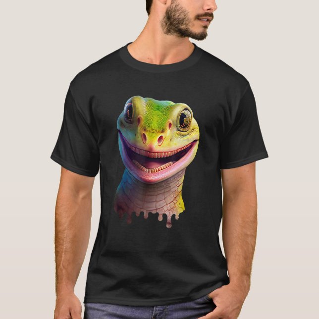 Camiseta Gecko Wildlife Lizard (Frente)