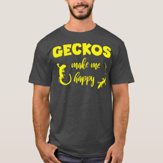 Camiseta Geckos Me Faz Feliz