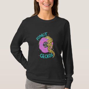 Camiseta Geckos rosquinhas Leopard Gecko Lizard réptil