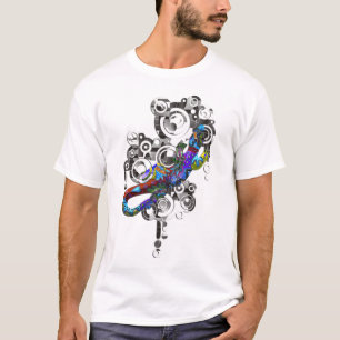 Camiseta Geco abstrato de BALI