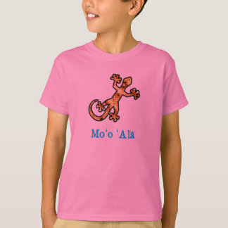 Camiseta Geco havaiano dourado