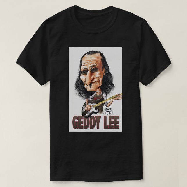 Camiseta Geddy Lee Premium (Frente do Design)