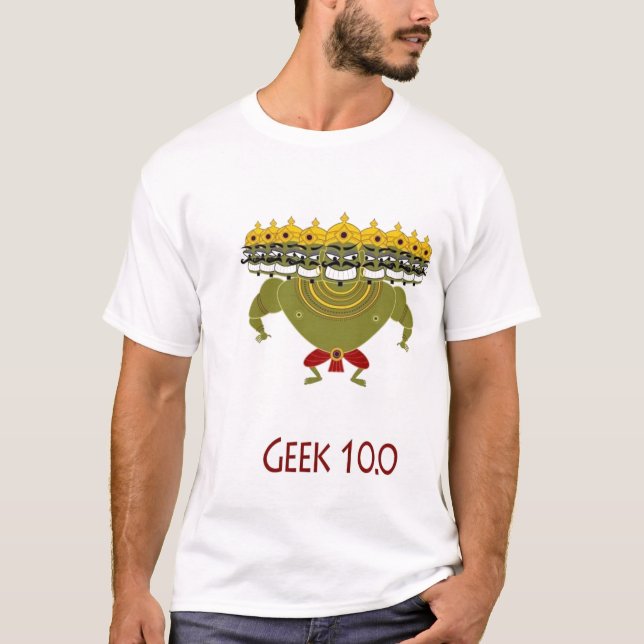 Camiseta geek10.0 (Frente)