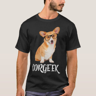 Camiseta Geek- 218 do Cachorro Corgi Corgeek