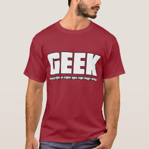 Camiseta Geek - alguém tem que saber este material trabalha