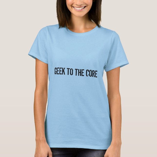 CAMISETA GEEK AO NÚCLEO (Frente)