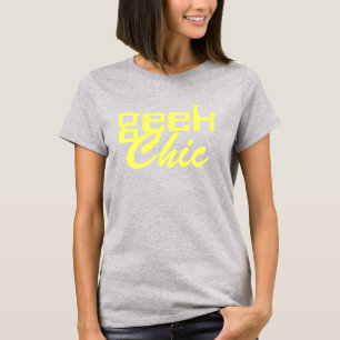 Camiseta geek, Chic