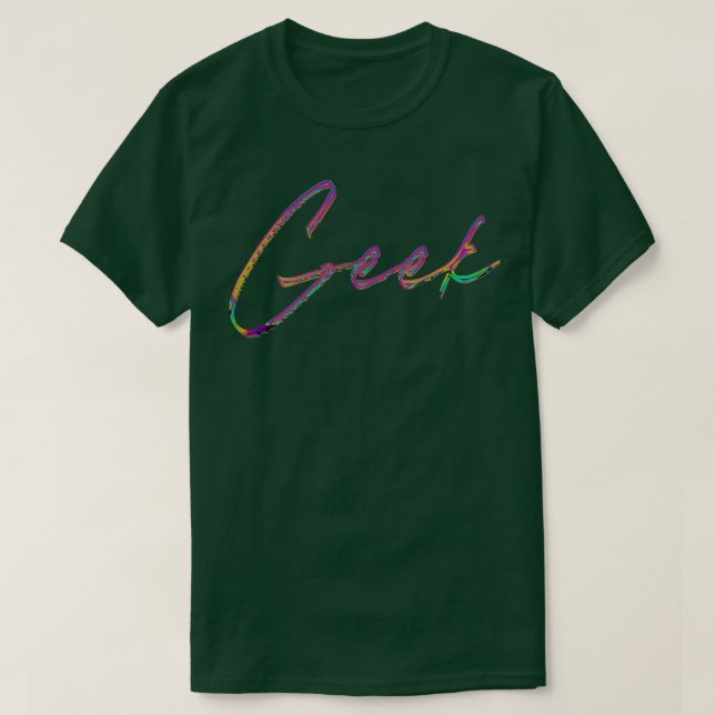 Camiseta Geek com estilo 90s retrorado, Design mínimo (Frente do Design)