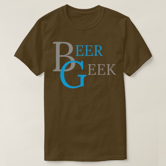 Camiseta GEEK DA CERVEJA DO bebendo (Frente do Design)