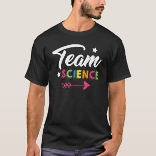 Camiseta Geek da Escola de Nerd de Ciências da Equipe C