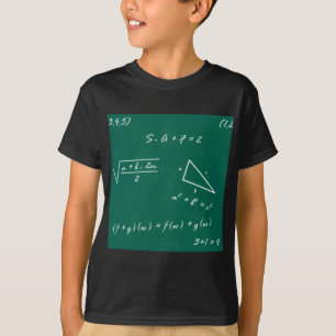 Camiseta geek de álgebra professor de matemática