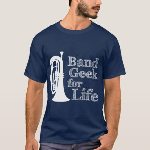 Camiseta Geek de Banda de Baritone Marching