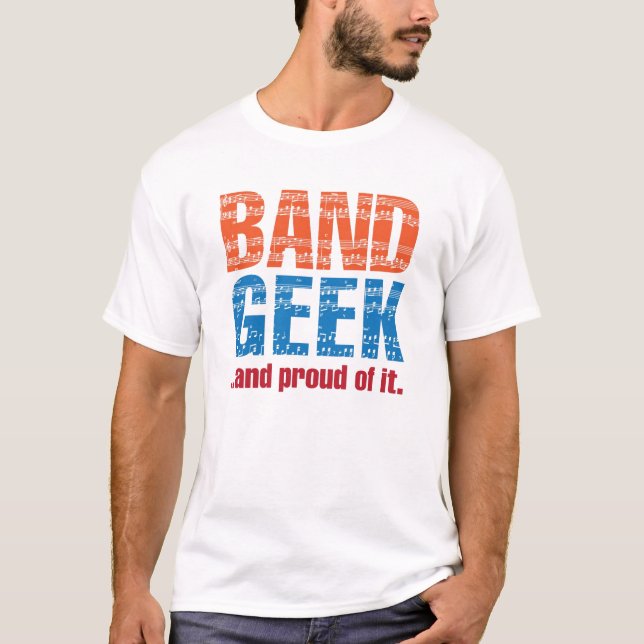 Camiseta Geek de Banda ...e orgulhoso disso. (Frente)