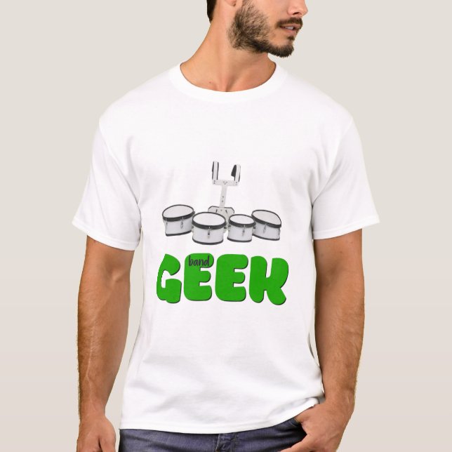 Camiseta Geek de Banda - Tenors/Quads (Frente)