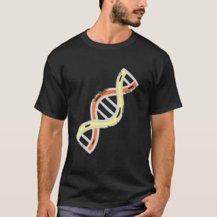 Camiseta Geek de Biologia dos Genes Moleculares do Dna