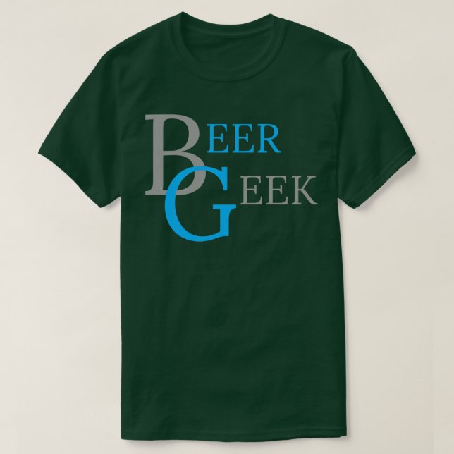Camiseta Geek DE CERVEJA (Frente do Design)