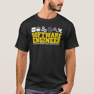 Camiseta Geek De Engenharia De Software Para Engenheiro De