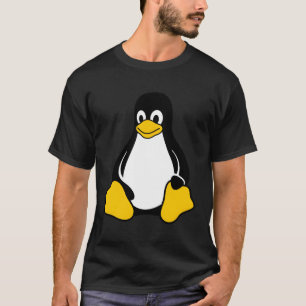 Camiseta Geek de Nerd de código aberto do Linux Tux Penguin