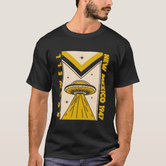 Camiseta geek De Nerd Ufo Do Roswell, Novo México, 1947